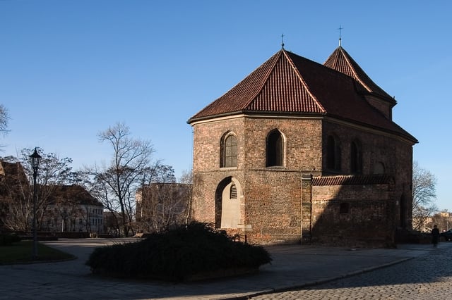 St Martin's Church, the only remainder of a medieval Piast stronghold that once stood in Wrocław