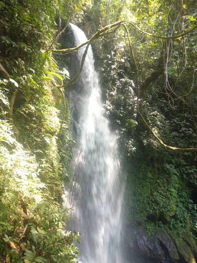 Malabsay falls at Mt. Isarog, Panicuason, Naga City Philippines