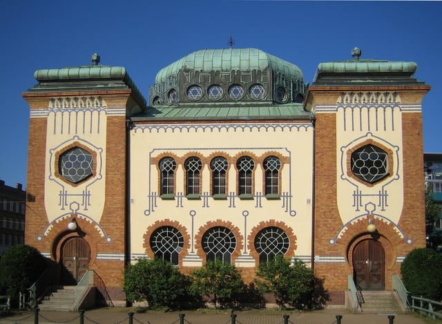 Art Nouveau Malmö synagogue