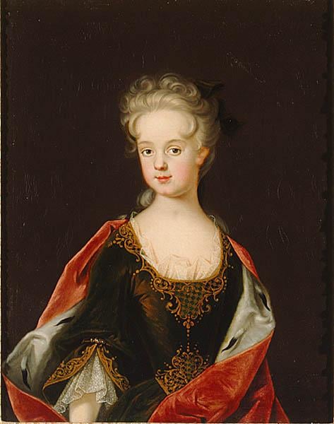 Princess Maria in 1712, by Johan Starbus.