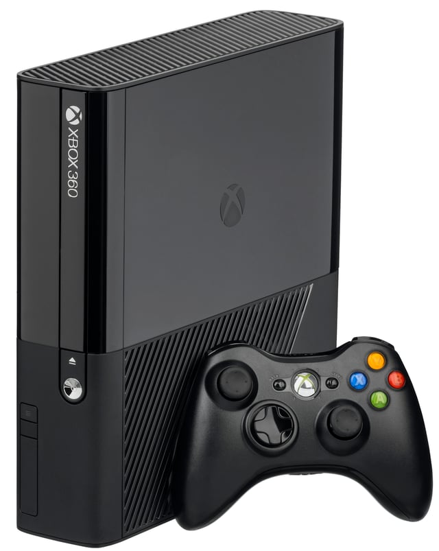 The Xbox 360 E model, announced at 2013's E3, shares many aesthetics with the Xbox One.