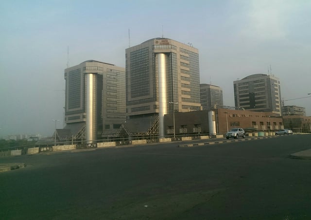 Headquarters of the Nigerian National Petroleum Corporation (NNPC)