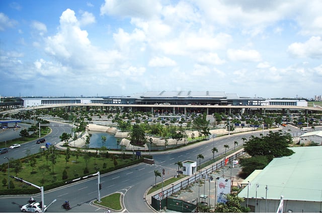 Tan Son Nhat International Airport is the busiest airport in Vietnam
