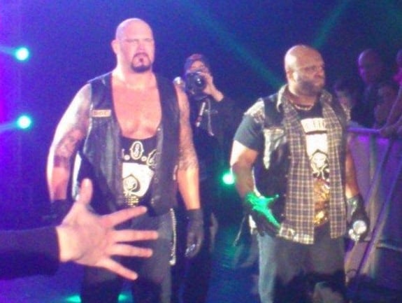 Devon as Television Champion with Aces & Eights member D.O.C.