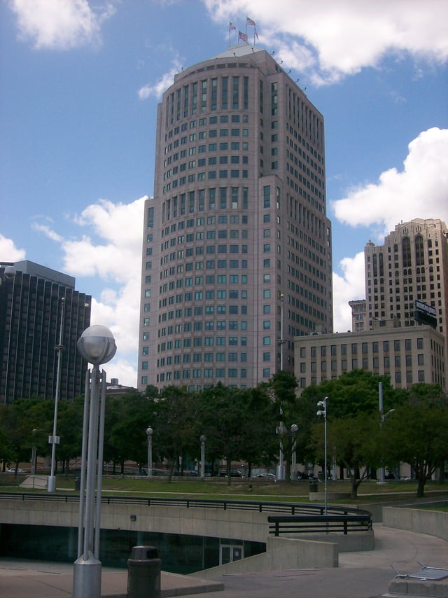 KPMG offices at 150 West Jefferson in Detroit, Michigan