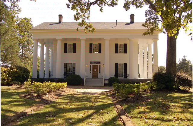 Barrington Hall, built in 1842