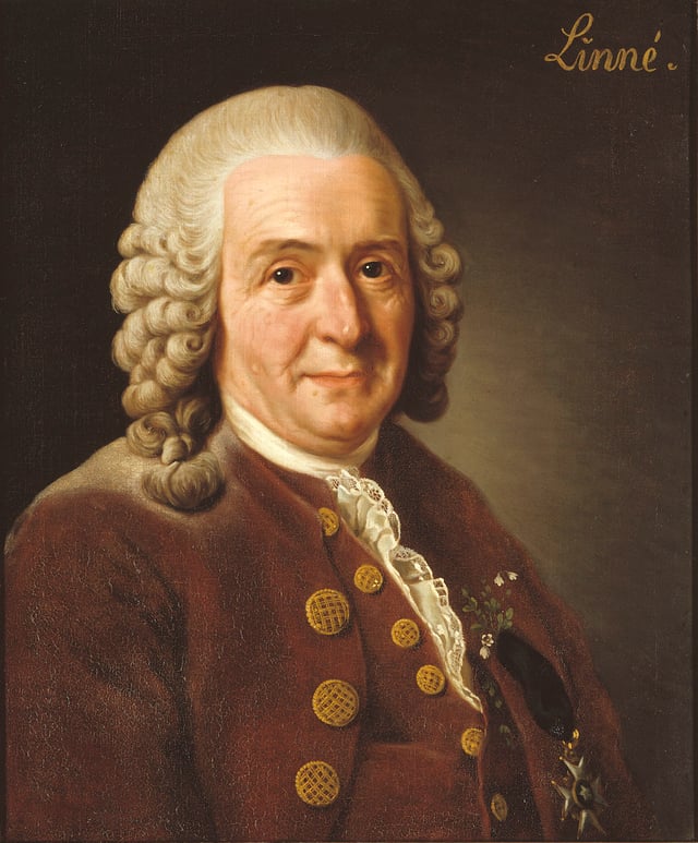 Carl Linnaeus created the binomial system for naming species.