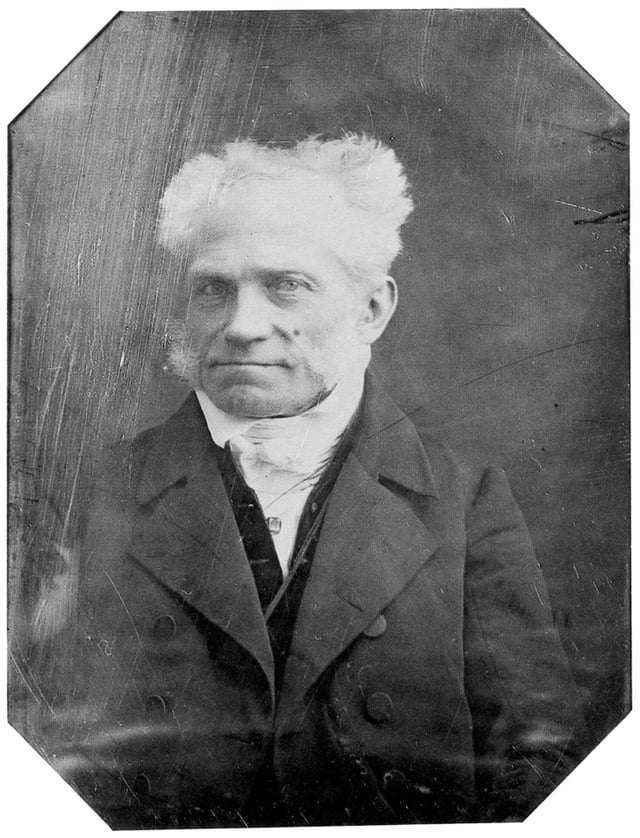 Schopenhauer at age 58 on 16 May 1846