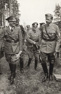 Mannerheim with Hitler