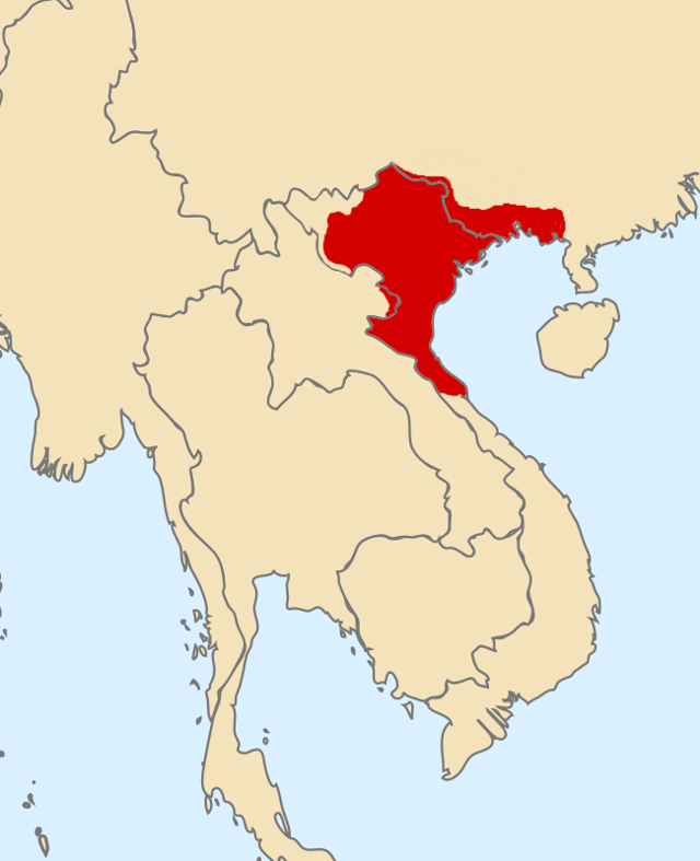 Map of Vạn Xuân Kingdom