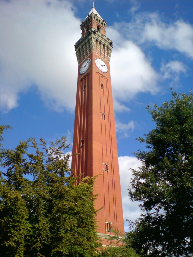 Old Joe, the university's clock tower, remains the tallest freestanding clock tower in the world