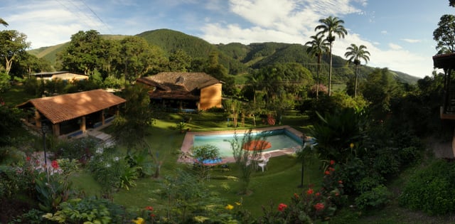 View of an Andean inn. Tourism in the city is the main source of livelihood.