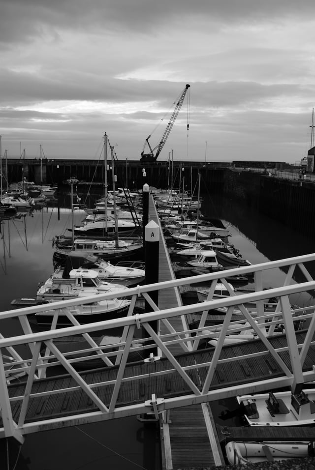 The marina in Watchet