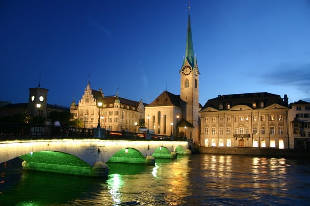 Zürich at night