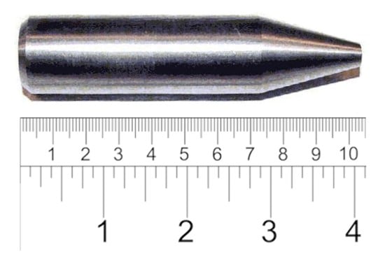 Various militaries use depleted uranium as high-density penetrators.