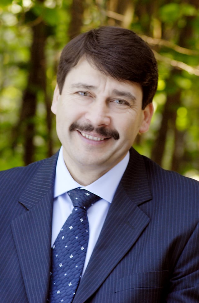 János Áder,President since 2012