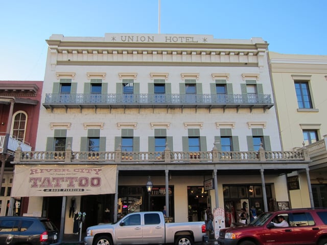 Old Sacramento is a National Historic Landmark District.
