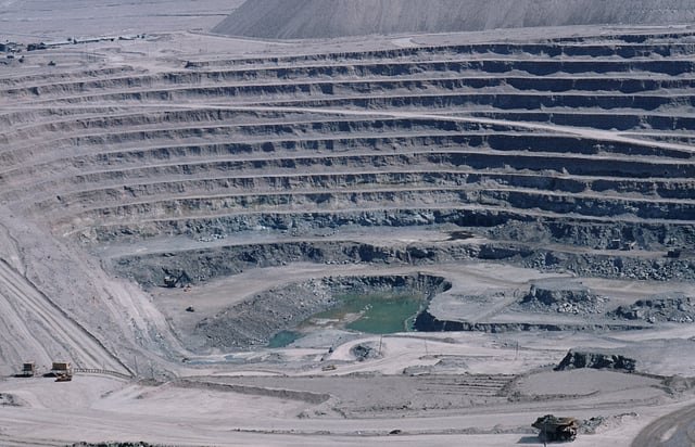 Chuquicamata, in Chile, is one of the world's largest open pit copper mines