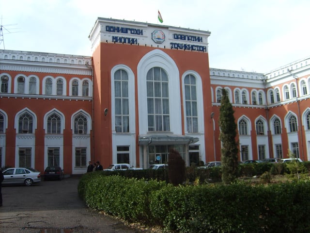 Tajik State National University.
