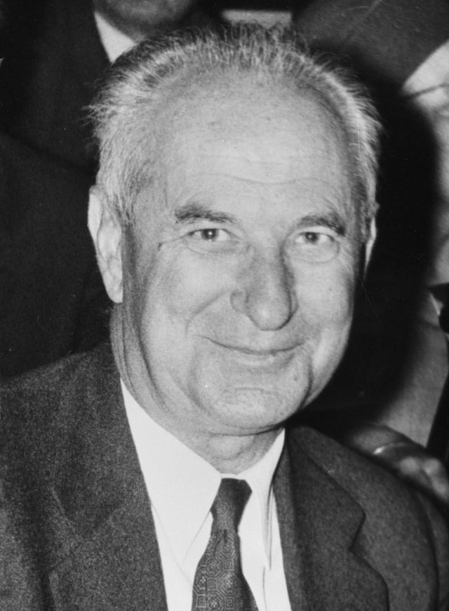 Gaston Defferre served as Mayor of Marseille from 1953 to 1986.