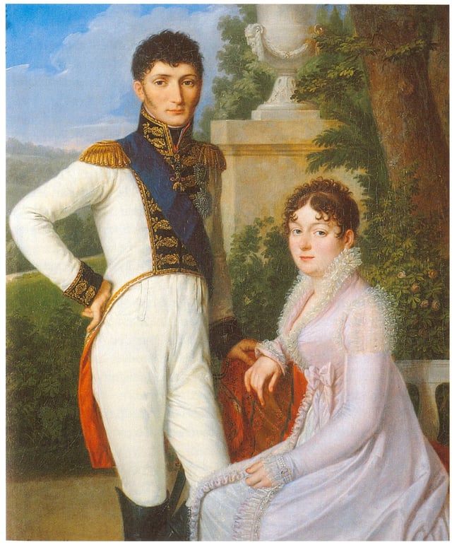 Jérôme Bonaparte, King of Westphalia, and Queen Catharina