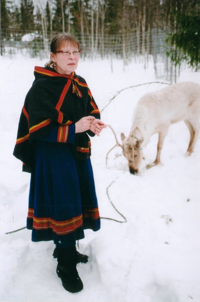 Sámi woman from Sweden