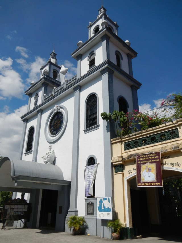 San Miguel Church near Malacañang was declared the National Shrine of Saint Michael, the Archangel in 1986