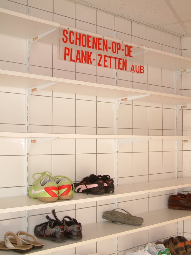 Storage for shoes