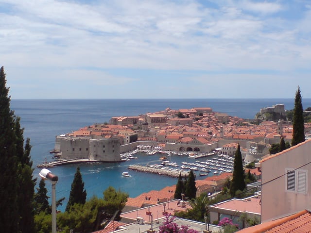 Dubrovnik is a major tourist destination in Croatia