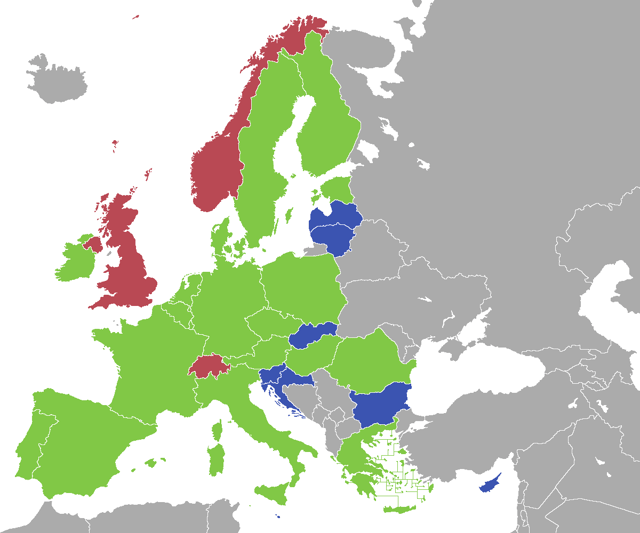 ESA and EU member states  ESA-only members  EU-only members