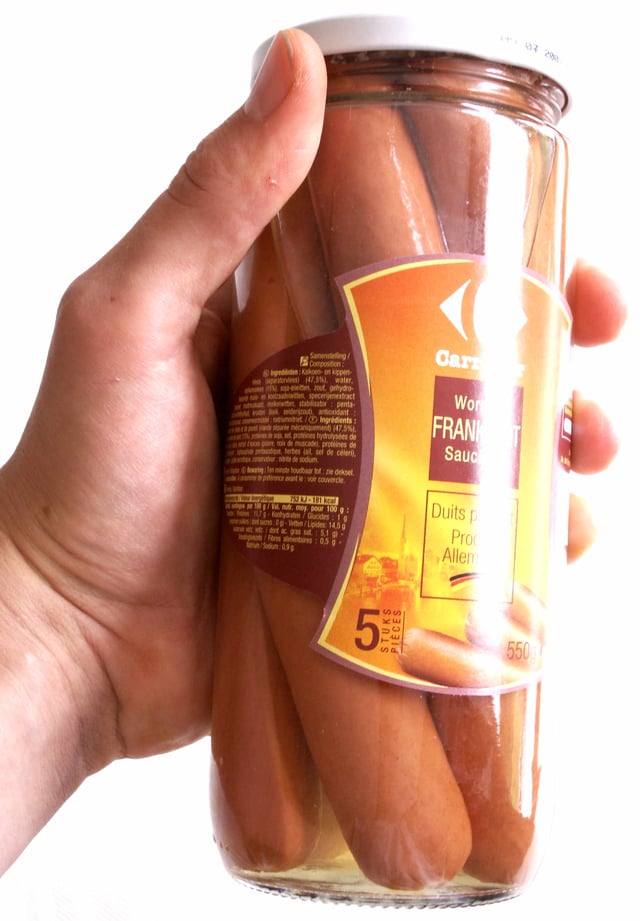 Frankfurter sausage