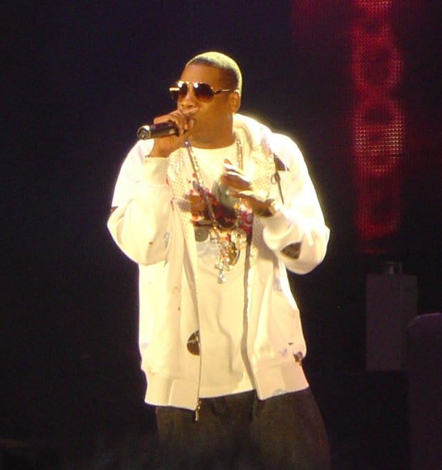 Jay-Z at a concert in 2006.
