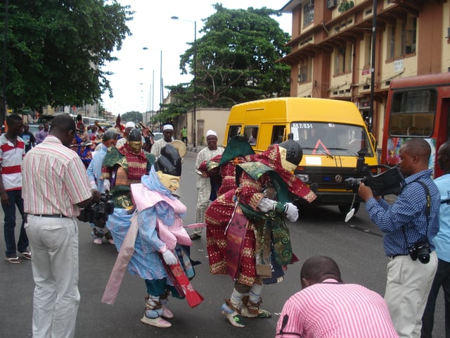 The Lagos Black Heritage Festival Parade, 2012