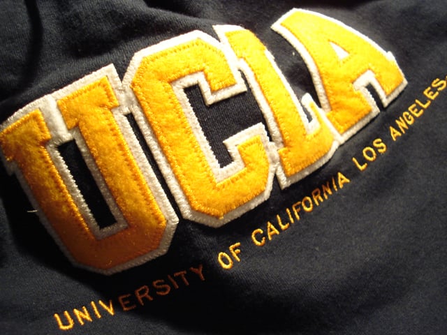 A hoodie from the UCLA Store