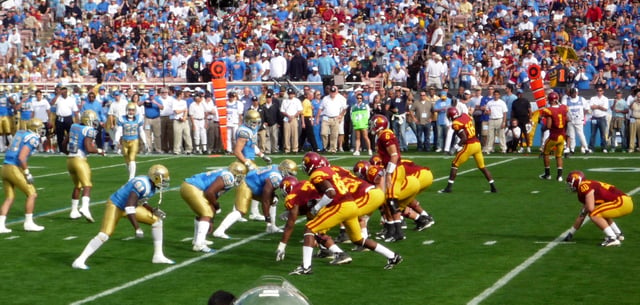 A UCLA-USC rivalry game.