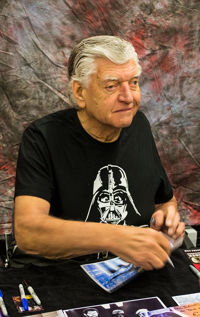 David Prowse physically portrayed Vader in the original film trilogy.
