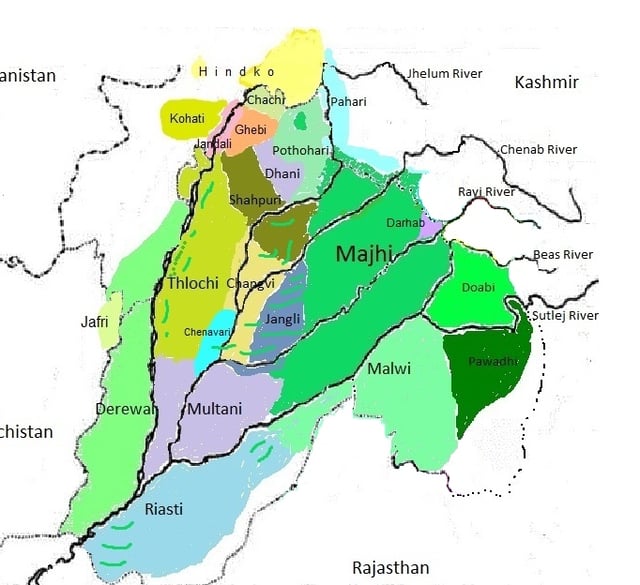 Punjabi dialects