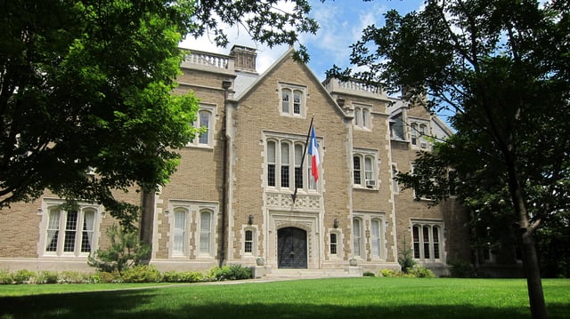 The French ambassador's residence in Washington, D.C.  It served as the French embassy from 1936 to 1985.