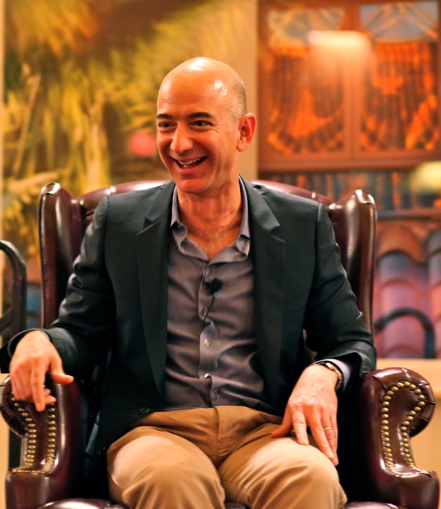 As of 2019, Jeff Bezos is the richest person in the world.