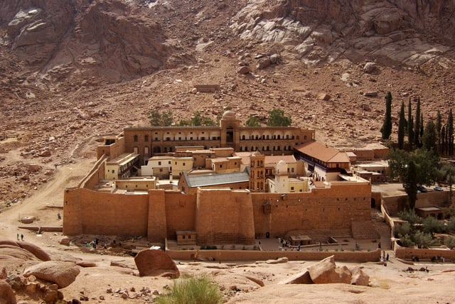 St. Catherine's Monastery is the oldest working Christian monastery in the world and the most popular tourist attraction on the peninsula.