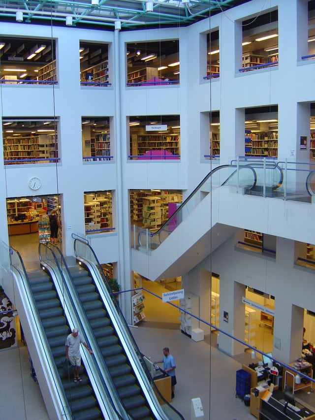 Copenhagen's main public library