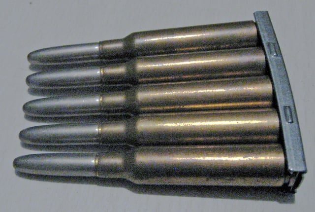 Swedish 6.5×55mm skarp patron m/94/cartridge, ball m/94 ammunition