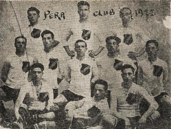 Pera Club, 1922.