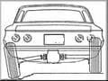 1961–63 Corvair swing-axle rear suspension
