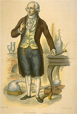 Antoine Lavoisier developed the theory of combustion as a chemical reaction with oxygen.
