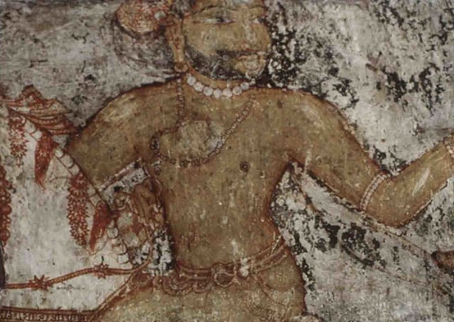 Depiction of "Cherman Perumal" Nayanar (Brihadisvara Temple, Thanjavur)