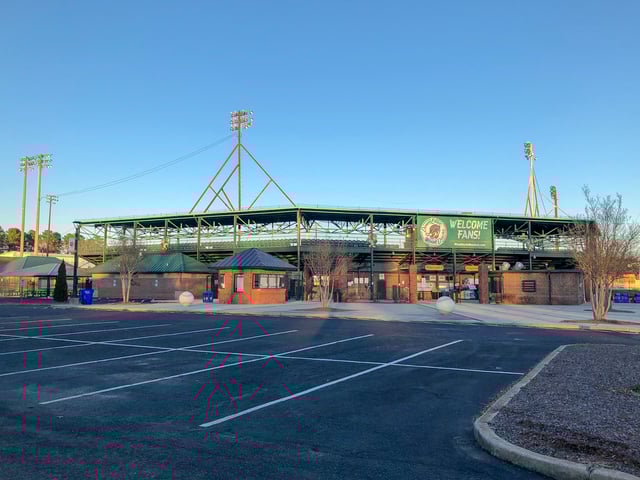 Grainger Stadium Parking Lot & Exterior
