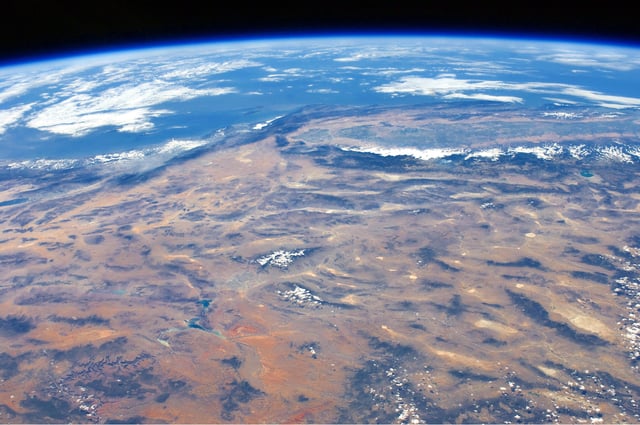Panoramic view of the southwestern United States