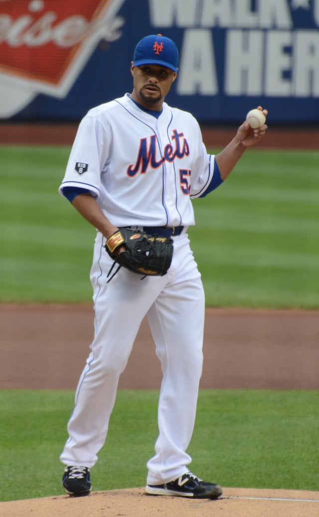 Johan Santana threw the only no-hitter in Mets history in 2012.