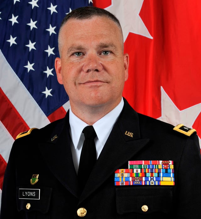 Judd H. Lyons, Deputy Director of Army National Guard, 2013–2015